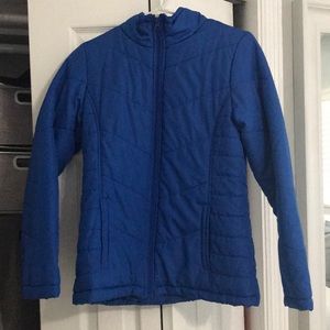 Faded Glory Blue Puffer Jacket